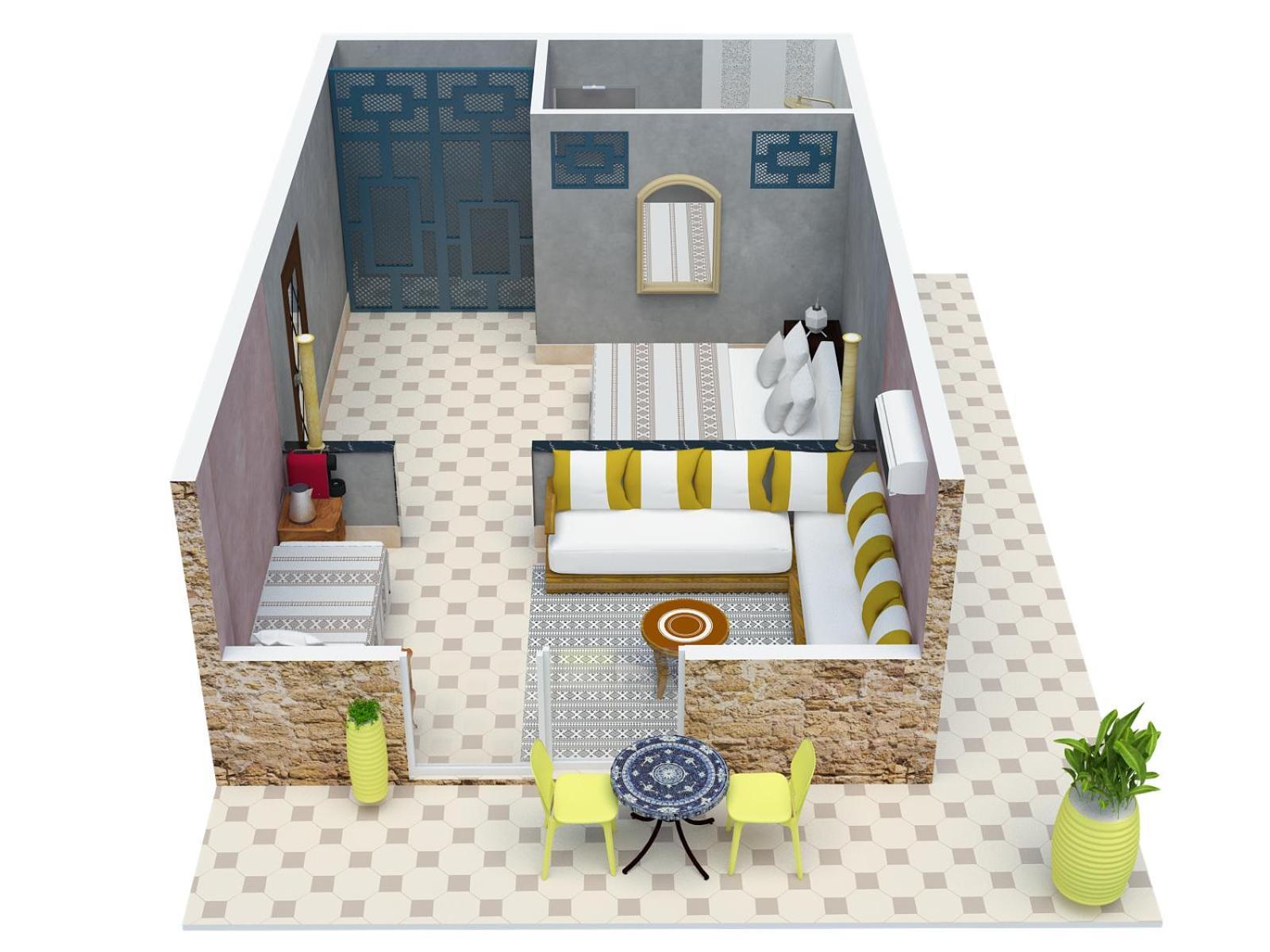 Hotel Dar Beynana Sidi Bibi Habitación foto